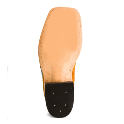 Men's Anderson Bean Black Full Quill Ostrich with 13" Black Kidskin Tops - S3015 - Image 3